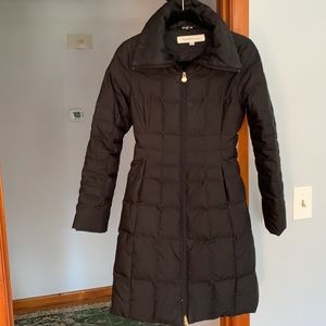 Laundry winter coat; black, size XS; knee length